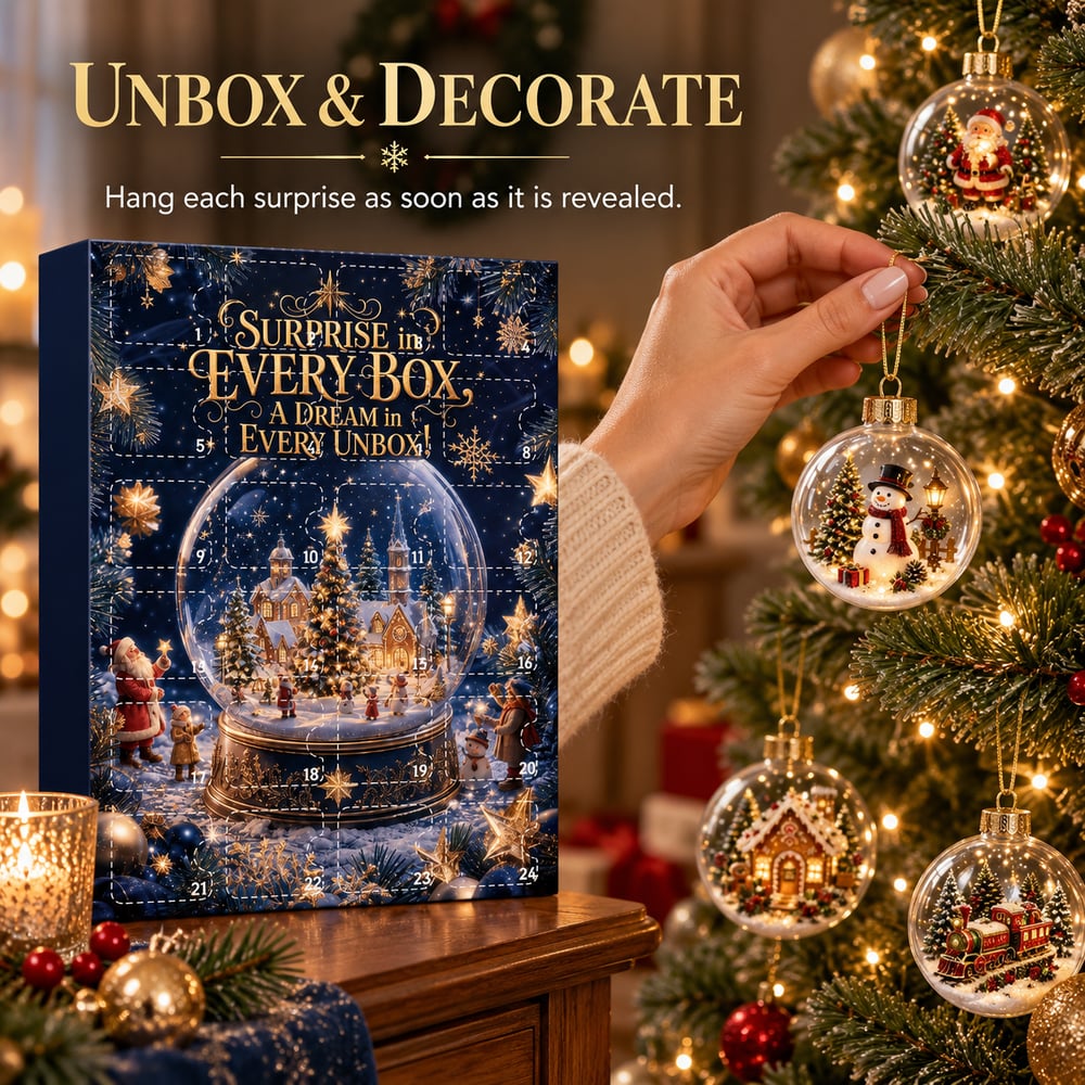 Christmas Bauble Advent Calendar 2026 – 24 Days of Christmas Surprises
