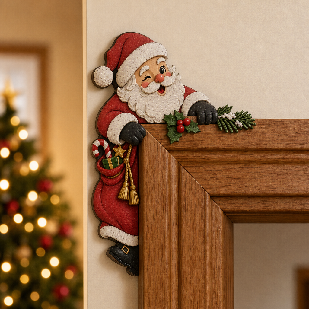Christmas Door Frame Corner Decoration