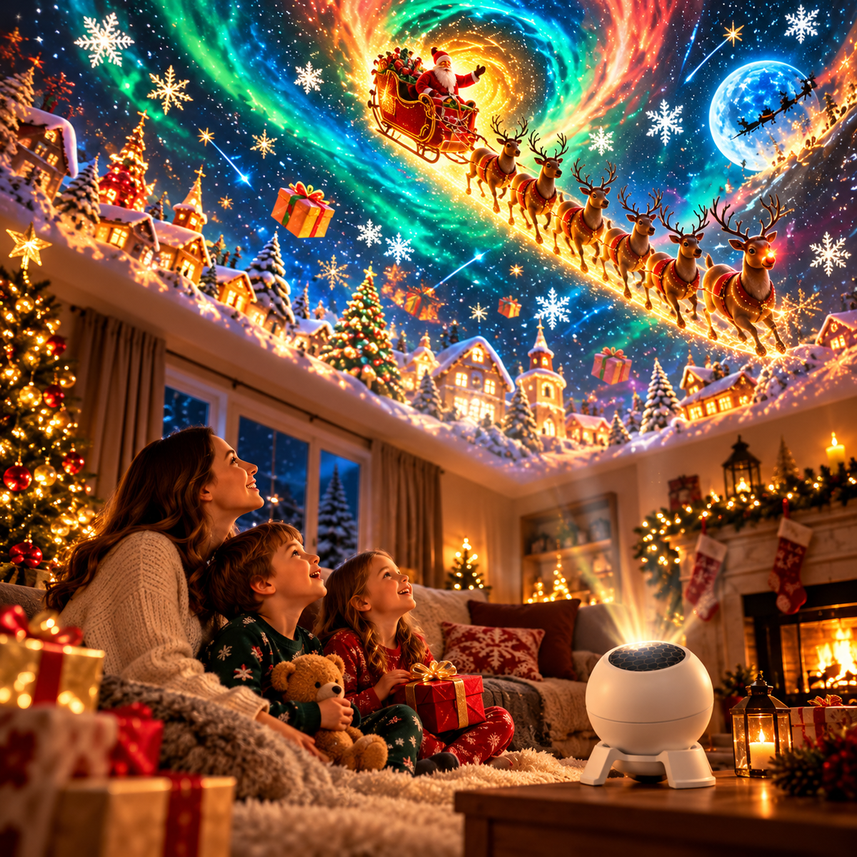 Christmas Scene Projector