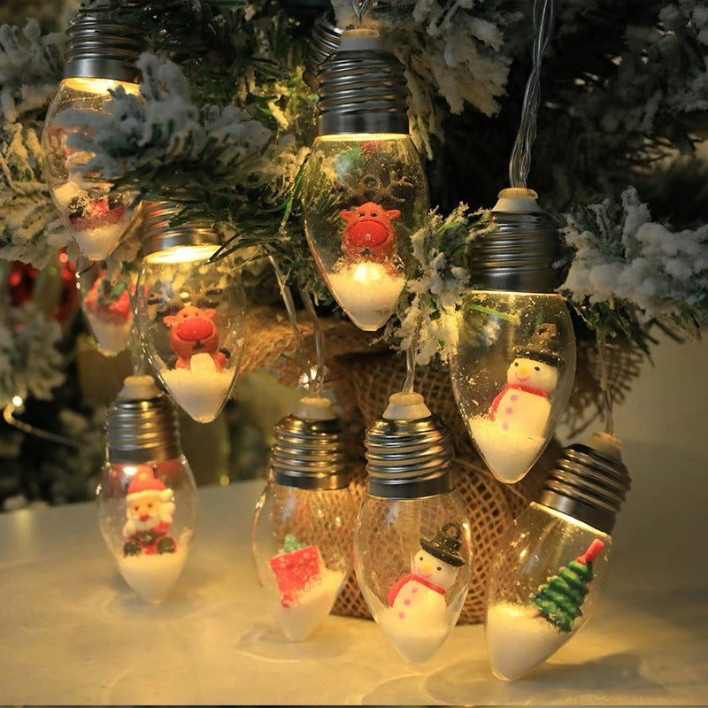 Christmas String Lights with Warm White Light