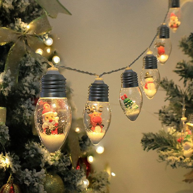 Christmas String Lights with Warm White Light