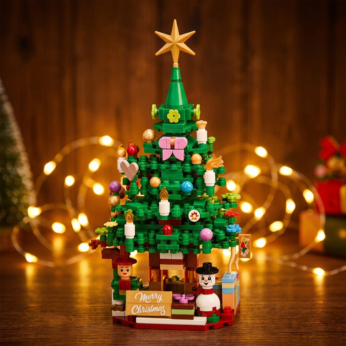 Christmas Village Brick Advent Calendar, 864-Piece Holiday Scene