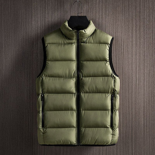 Image of Christopher | Men's Quilted Puffer Vest Jacket
