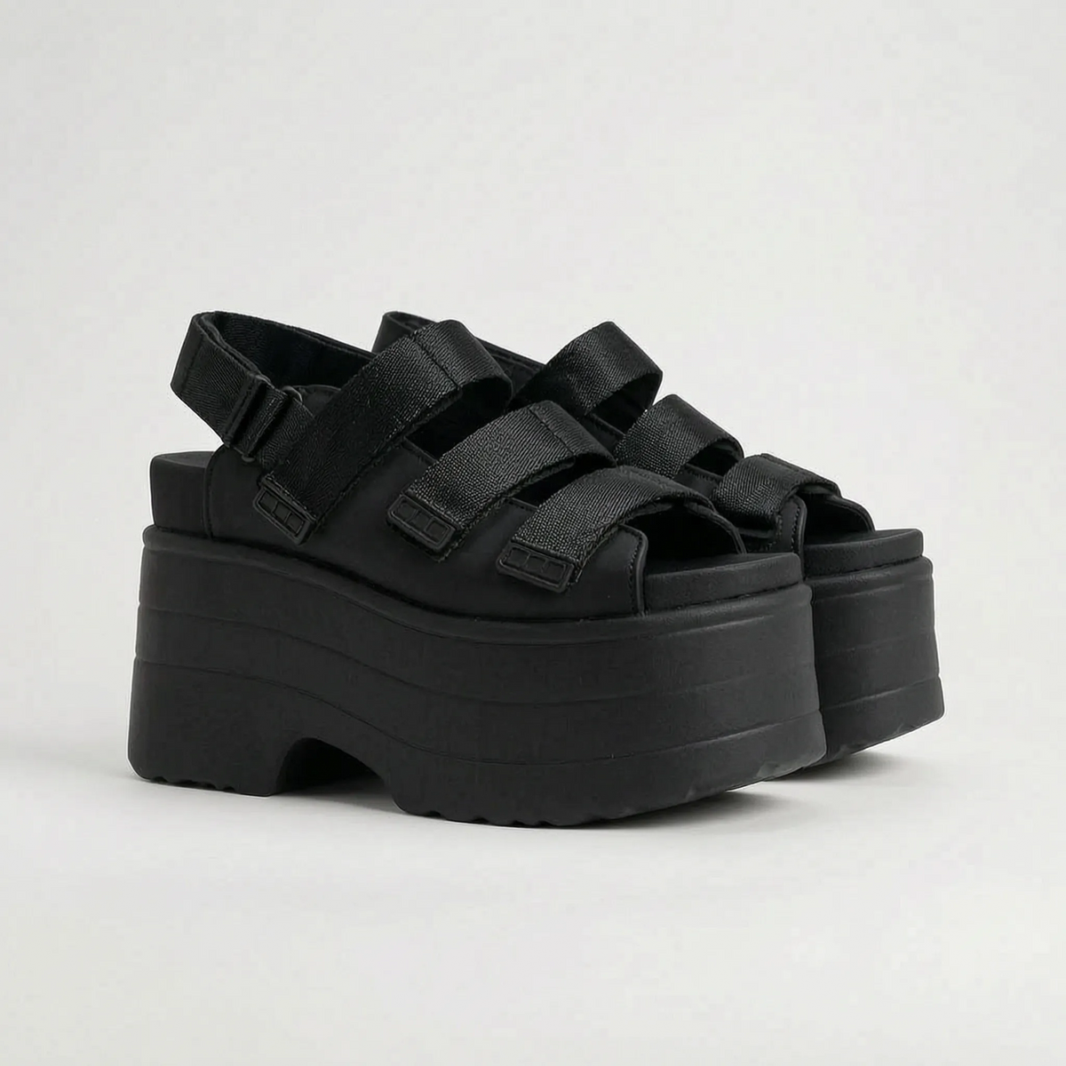 Chunky Retro Platform Sandals