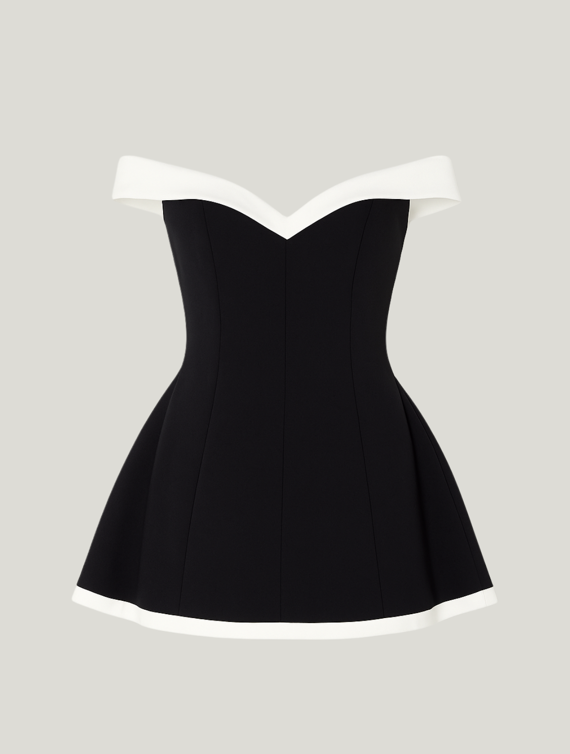 Image of Cindy | Women's Off-Shoulder A-Line Mini Dress