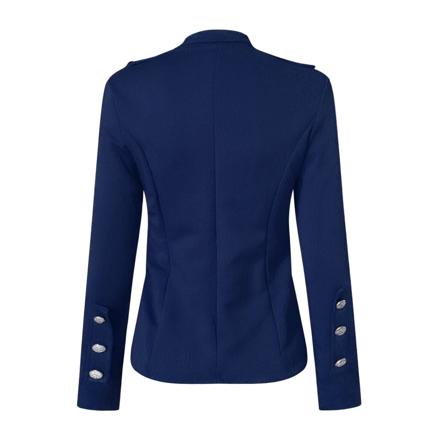 Image of Clara | Women's Button Front Fitted Military Jacket