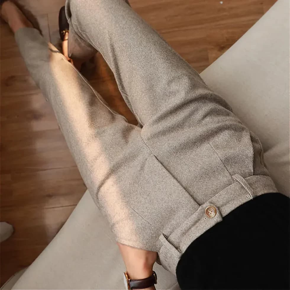 Image of Clayton | Men's Herringbone Dress Pants