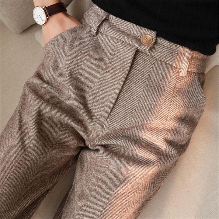 Image of Clayton | Men's Herringbone Dress Pants