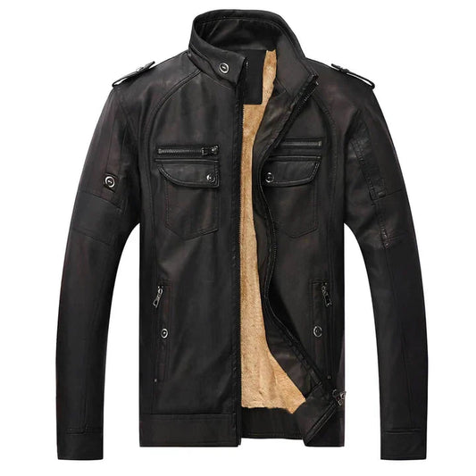 Image of Clayton | Men's Stand Collar Casual Jacket