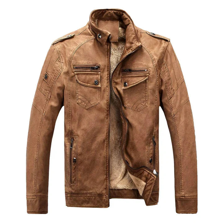 Image of Clayton | Men's Stand Collar Casual Jacket