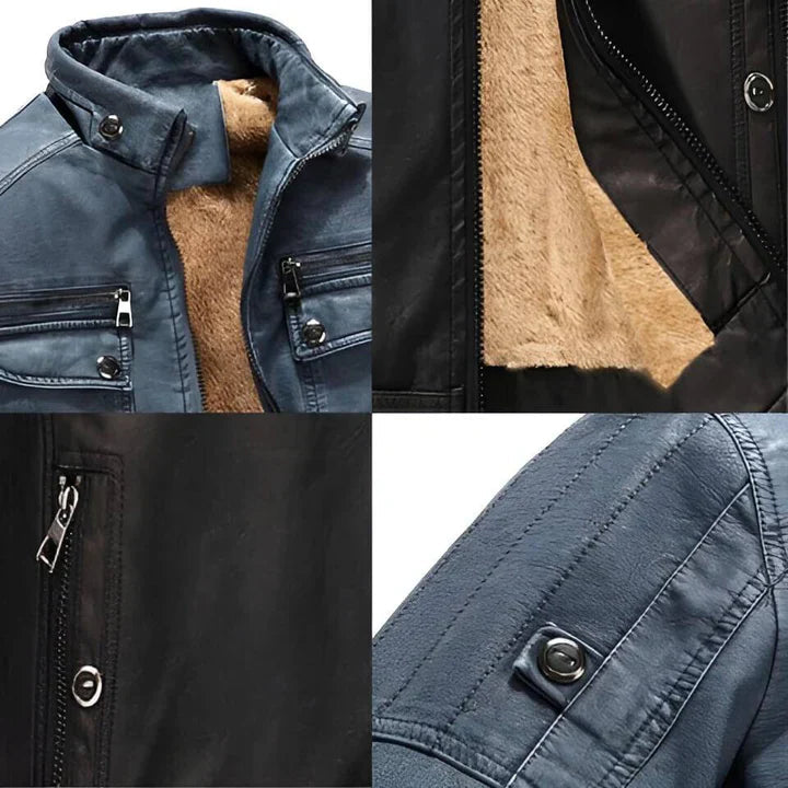 Image of Clayton | Men's Stand Collar Casual Jacket