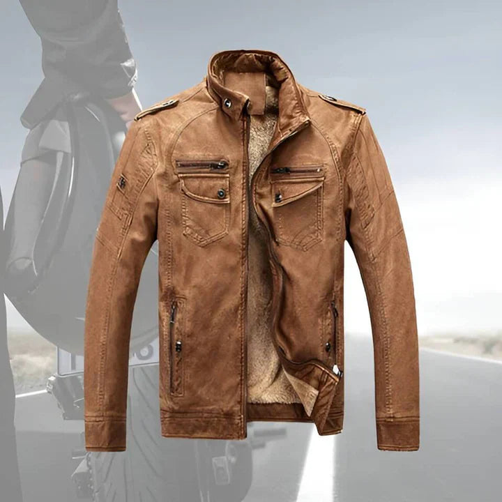 Image of Clayton | Men's Stand Collar Casual Jacket