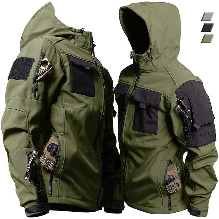 Image of Cliff | Men's Tactical Hooded Jacket