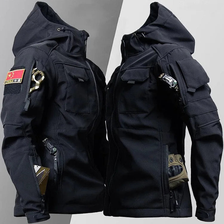 Image of Cliff | Men's Tactical Hooded Jacket