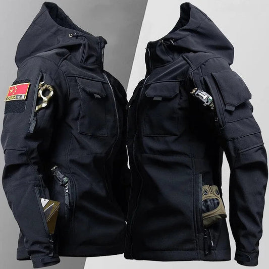 Image of Cliff | Men's Tactical Hooded Jacket