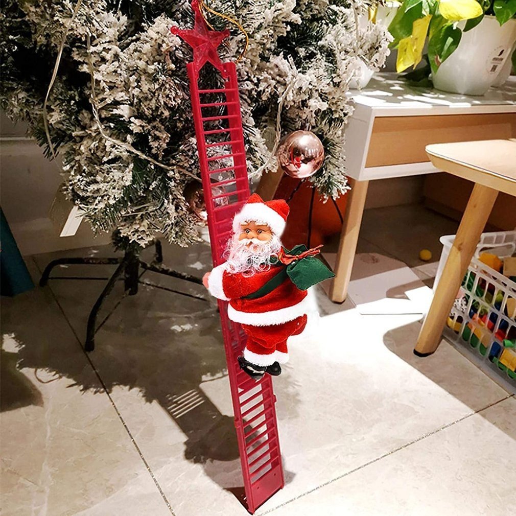 Climbing Santa - Musical Ladder
