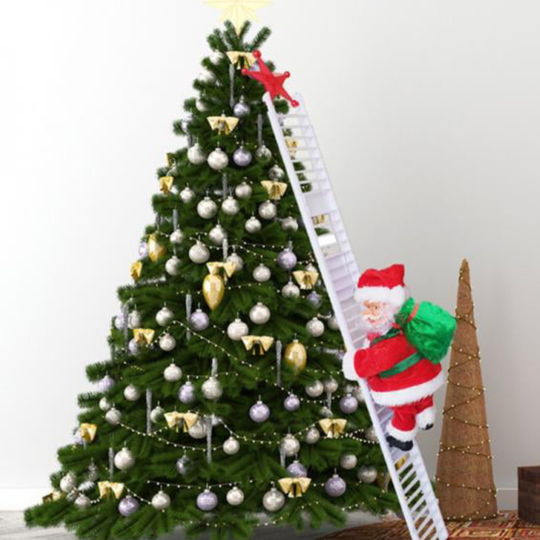 Climbing Santa - Musical Ladder