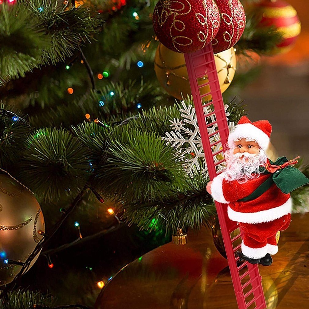 Climbing Santa - Musical Ladder