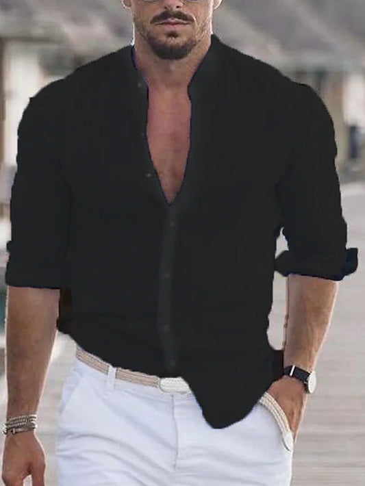 Image of Clint | Men's Button-Down Casual Shirt