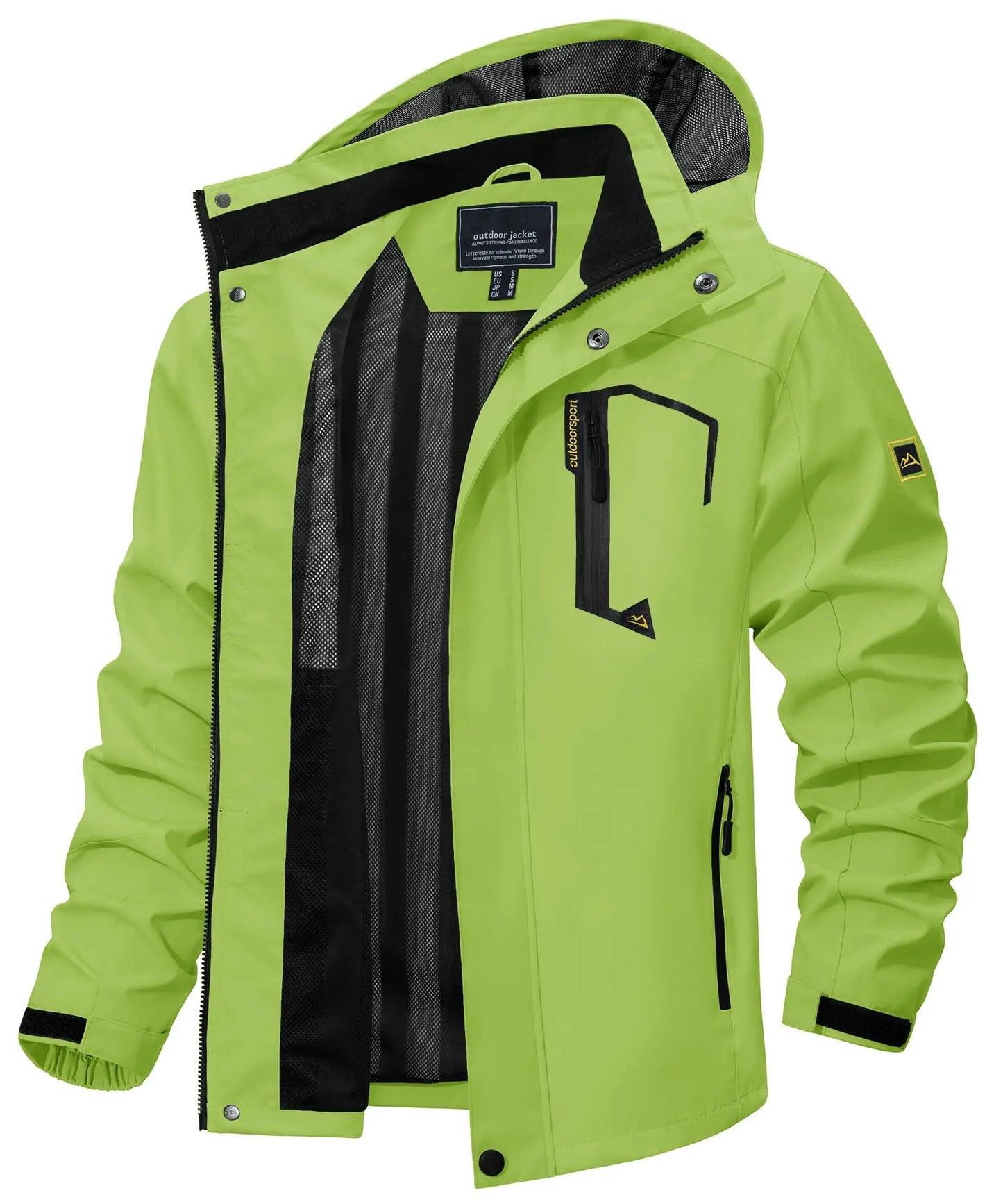 Cody | Men's Hooded Outdoor Jacket - Image 1