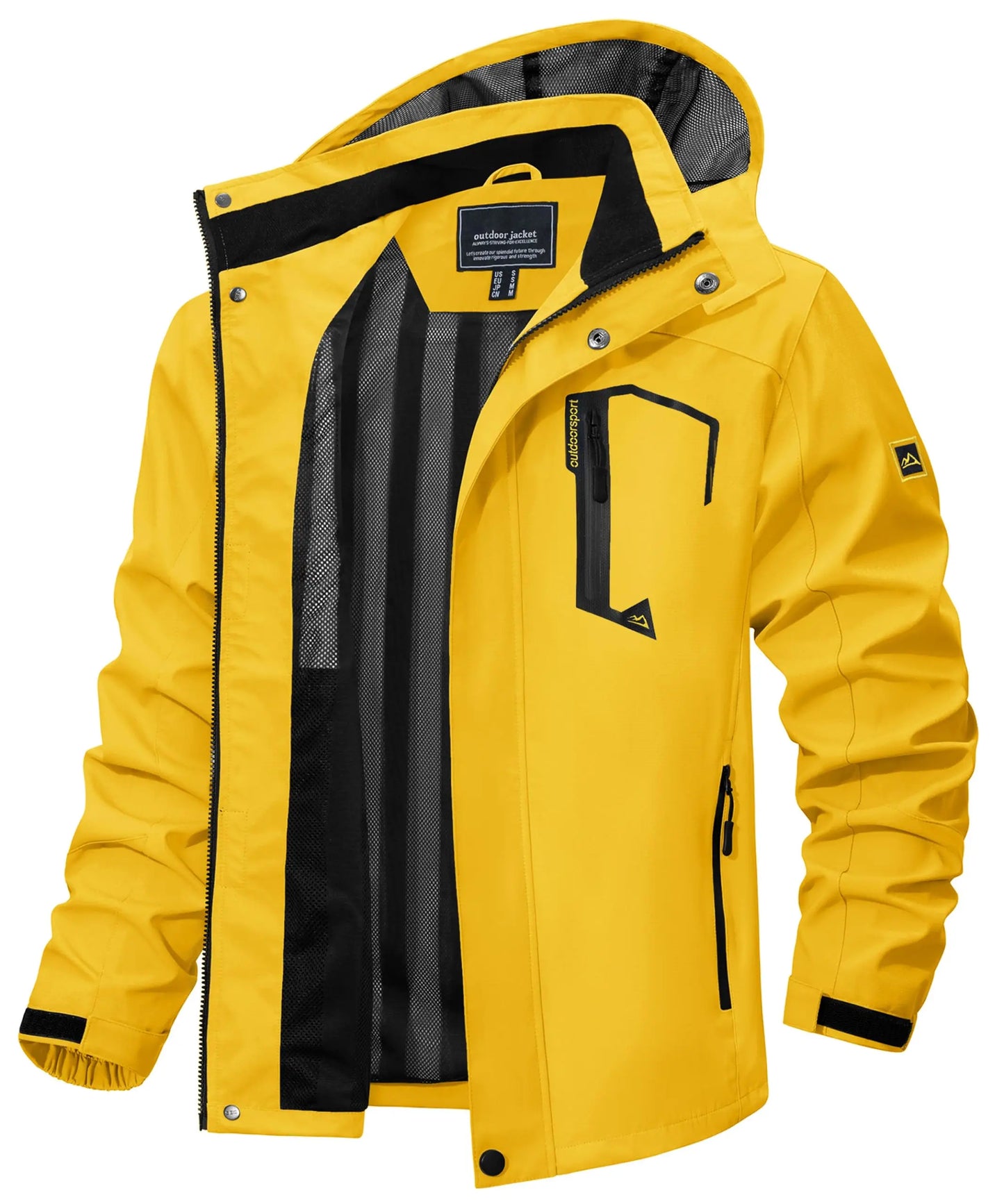 Cody | Men's Hooded Outdoor Jacket - Image 1