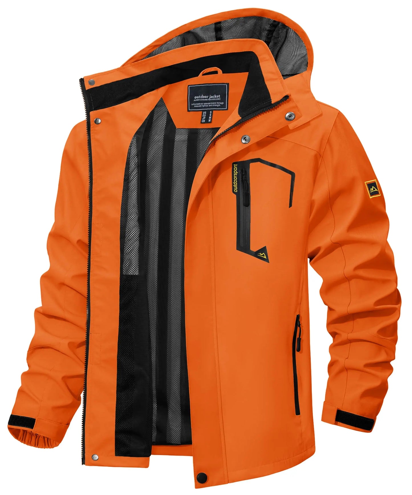 Cody | Men's Hooded Outdoor Jacket - Image 1