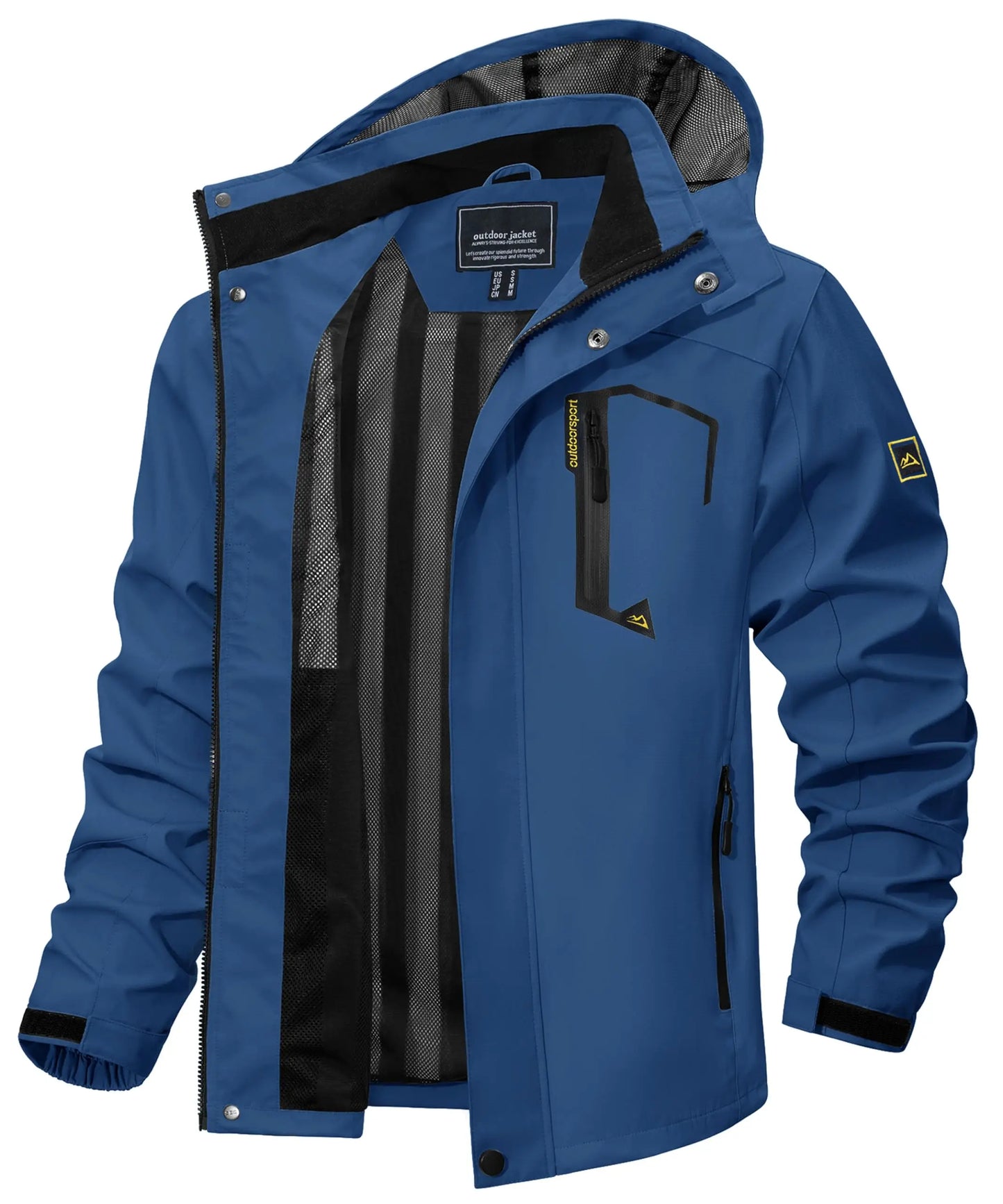 Cody | Men's Hooded Outdoor Jacket - Image 3