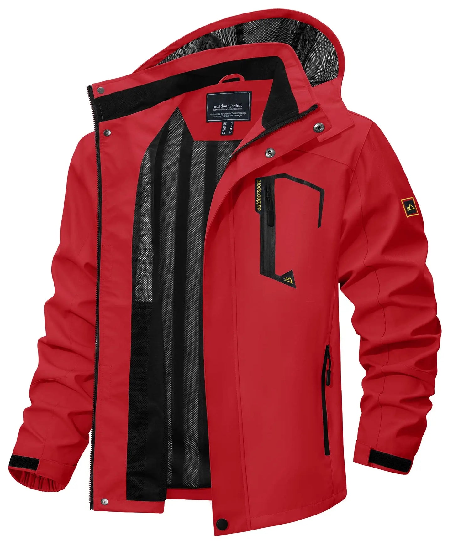 Cody | Men's Hooded Outdoor Jacket - Image 3