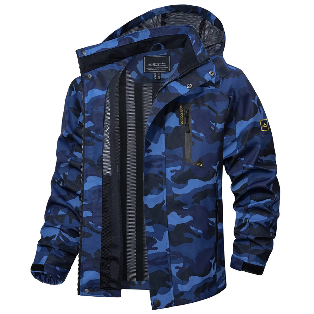 Cody | Men's Hooded Outdoor Jacket - Image 4
