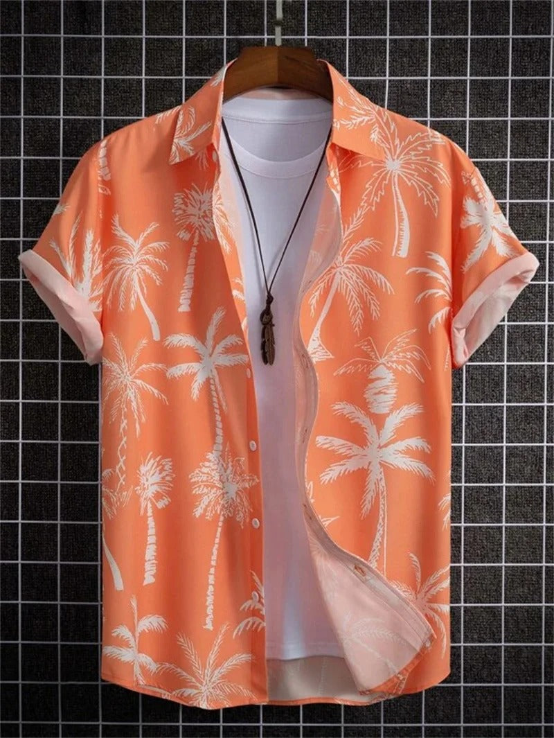 Collared Short-Sleeve Shirt