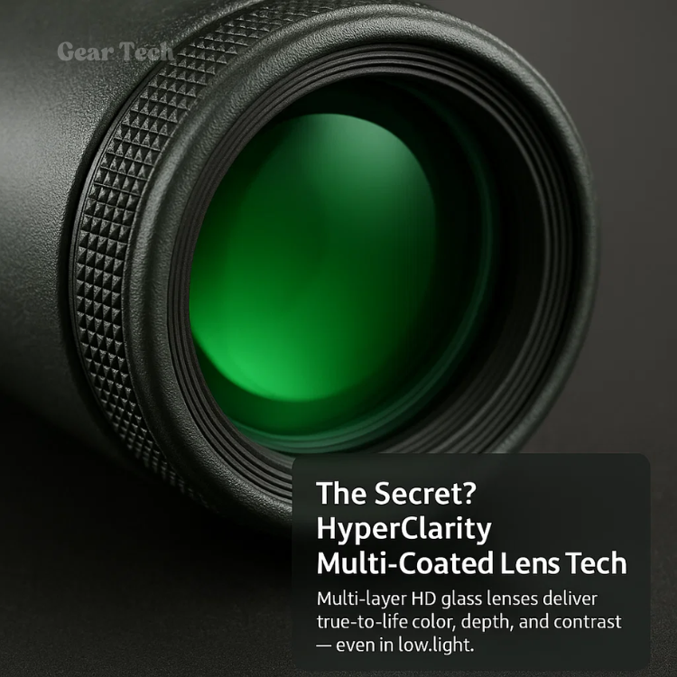 Compact 600x Ultra-Zoom Monocular with HD Lens – Lightweight for Hiking, Birdwatching & Sports Events