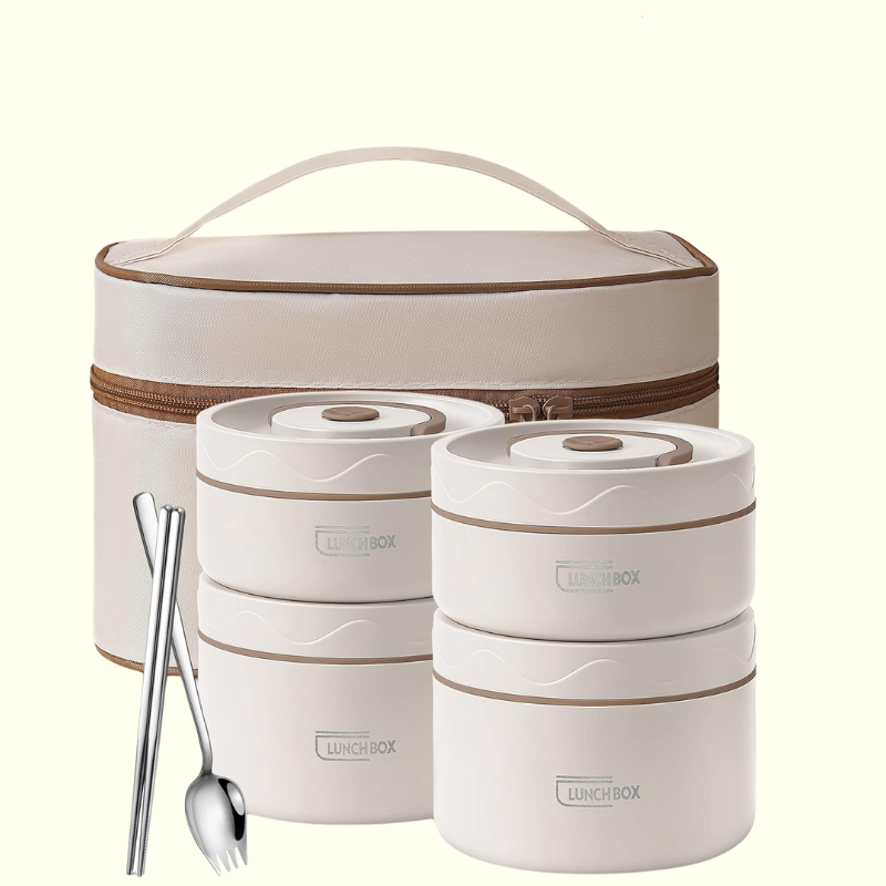 Compact and Leakproof Travel Lunch Box
