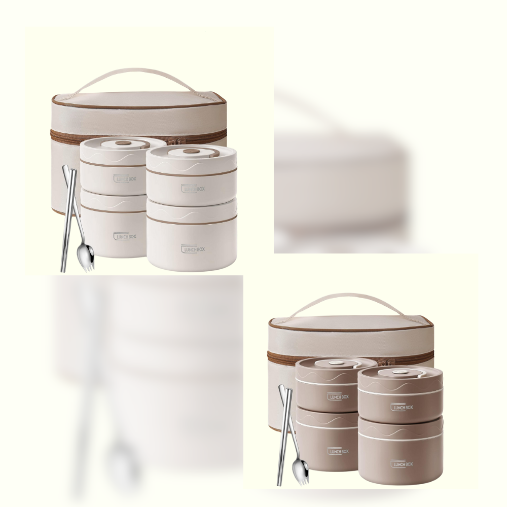 Compact and Leakproof Travel Lunch Box