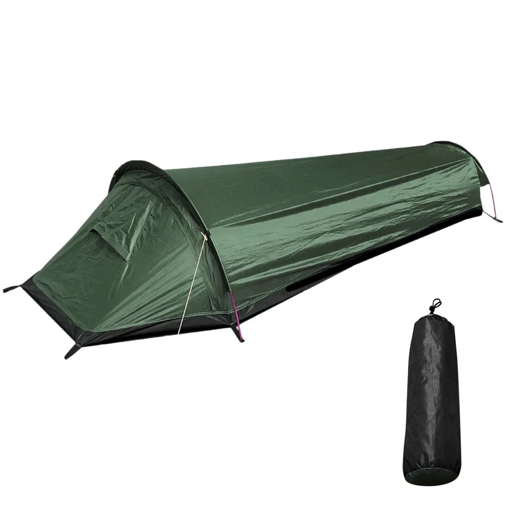 Compact Waterproof Tent - Ultralight 1-Person Adventure Tent