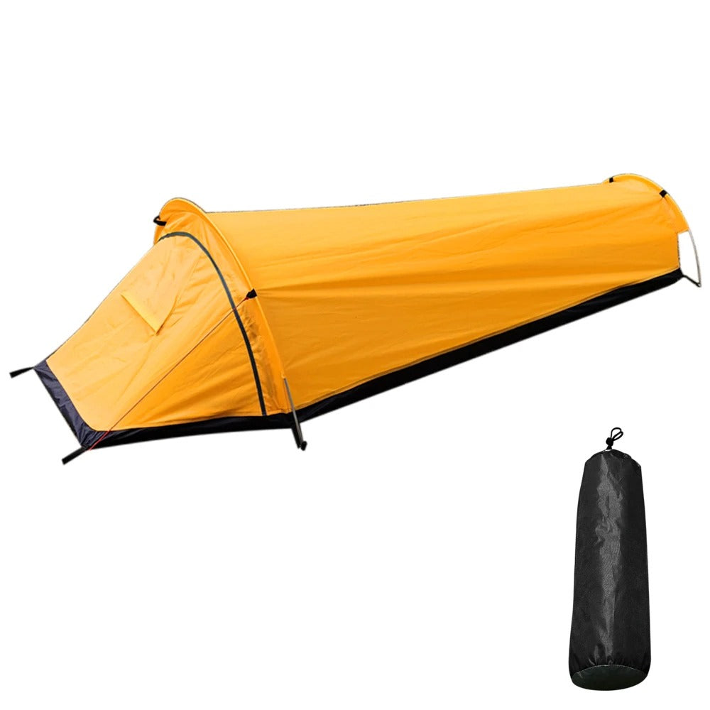 Compact Waterproof Tent - Ultralight 1-Person Adventure Tent