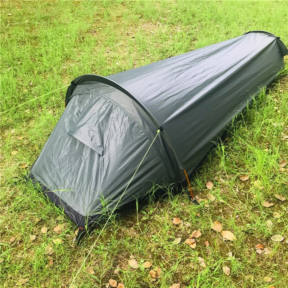 Compact Waterproof Tent - Ultralight 1-Person Adventure Tent