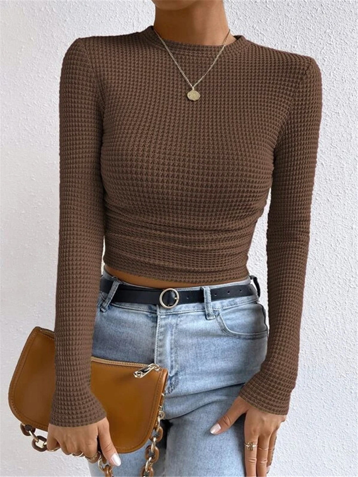 Image of Connie | Women's Fitted Long Sleeve Top