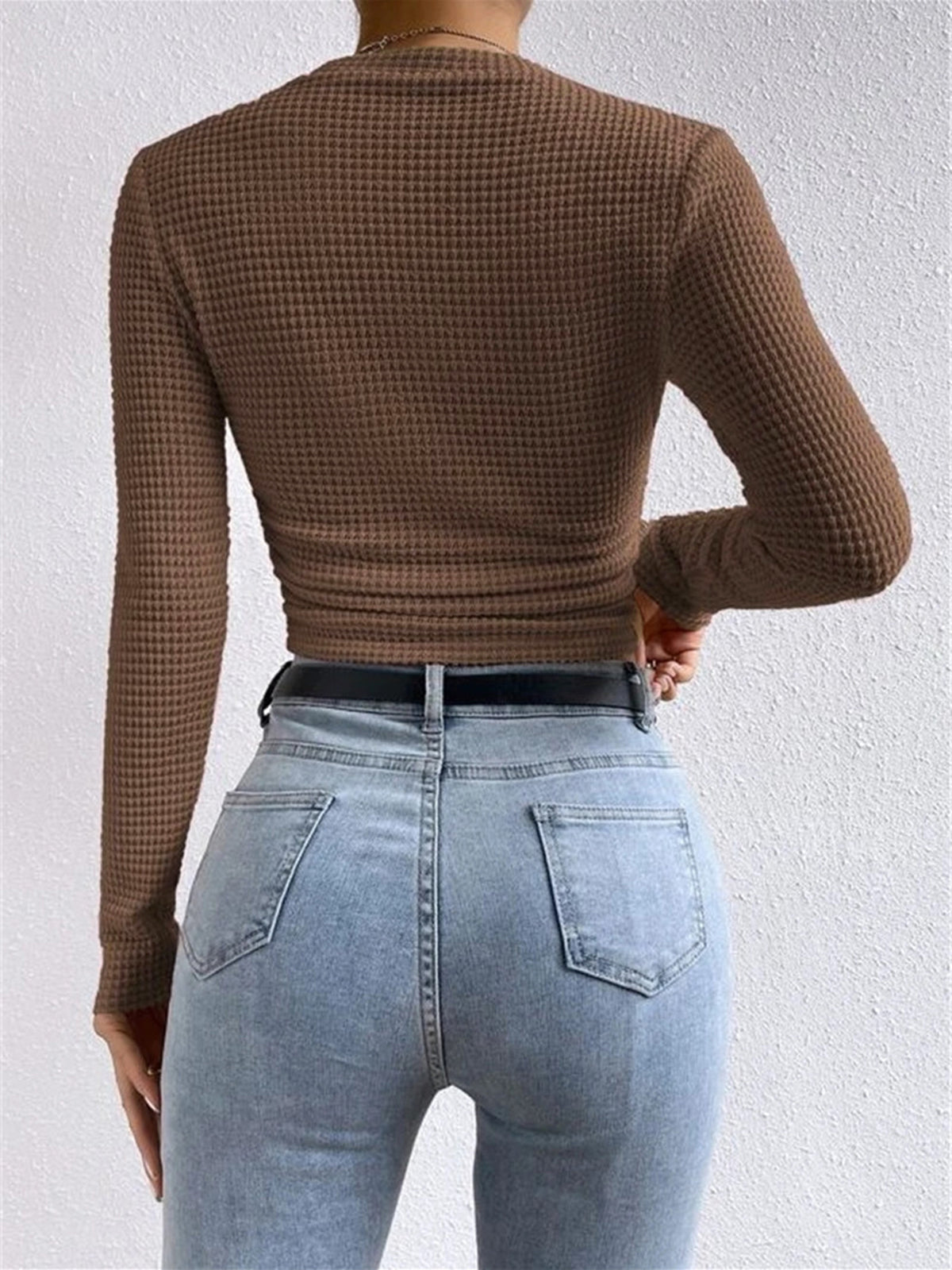 Image of Connie | Women's Fitted Long Sleeve Top