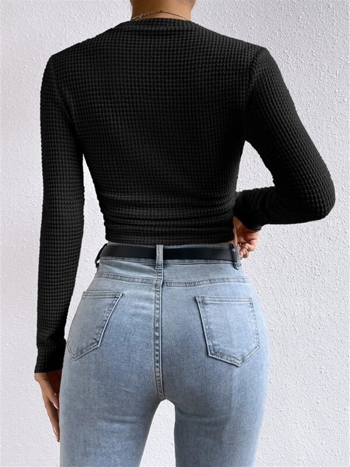 Image of Connie | Women's Fitted Long Sleeve Top