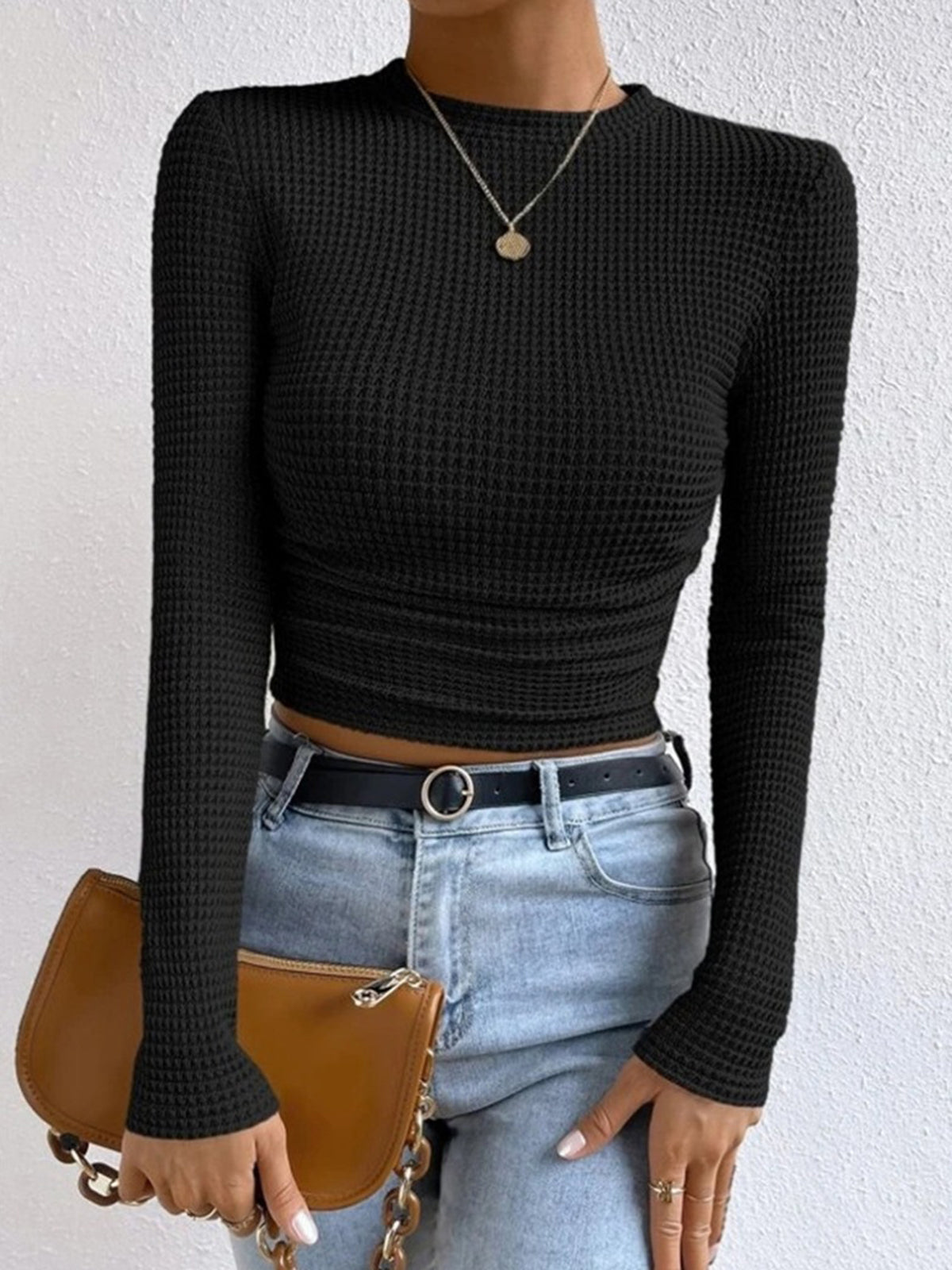 Image of Connie | Women's Fitted Long Sleeve Top