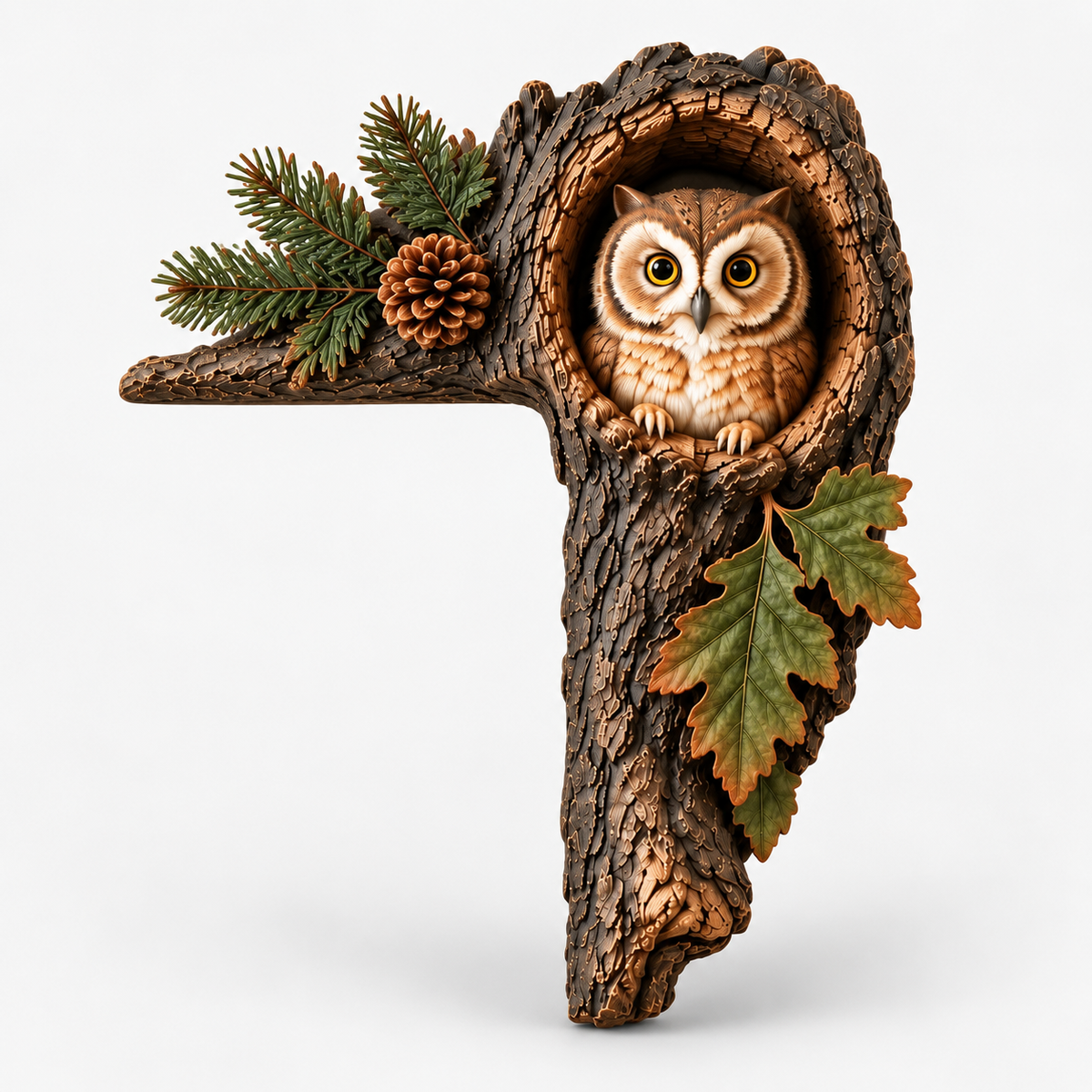 Corner-Wrap Wood Door Topper