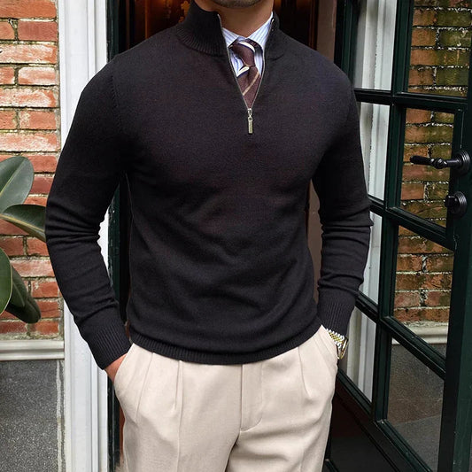 Image of Dakota | Men's Quarter Zip Sweater