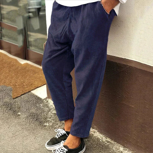 Image of Dale | Men's Elastic Waist Relaxed Fit Pants