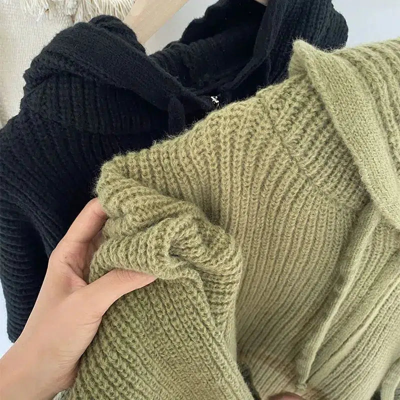 Image of Daniela | Women's Zip-Up Hooded Cardigan