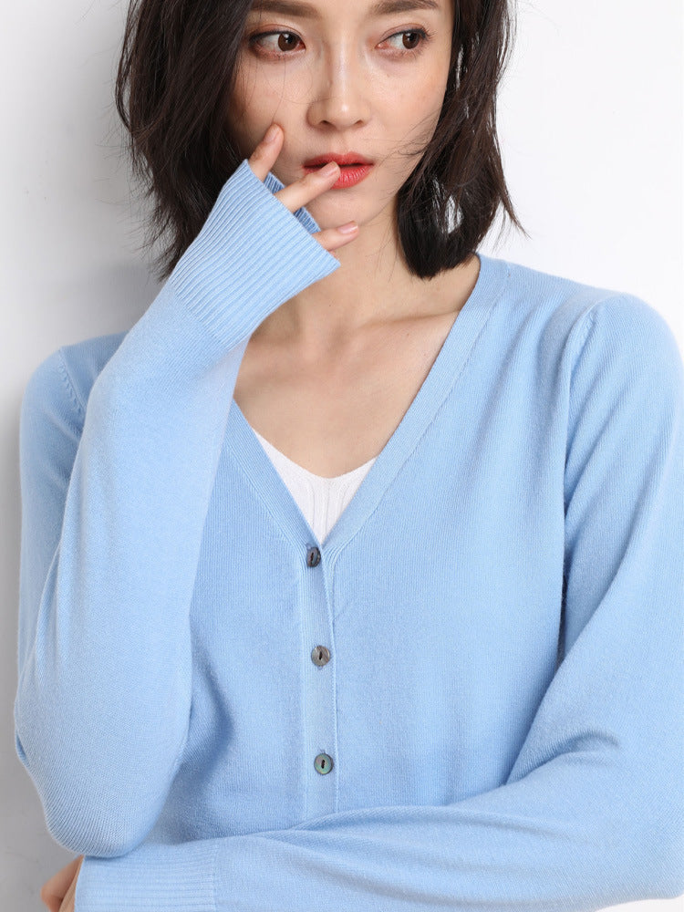 Image of Danielle | Women's Button-Down Long Sleeve Cardigan