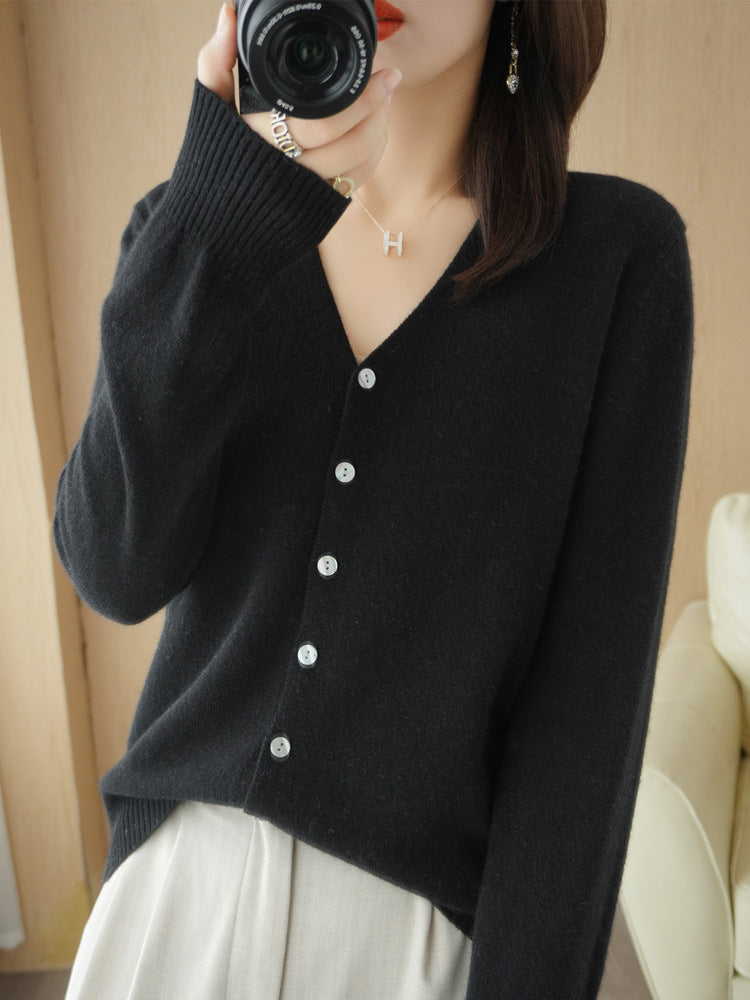 Image of Danielle | Women's Button-Down Long Sleeve Cardigan