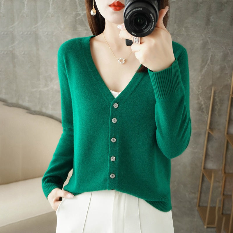 Image of Danielle | Women's Button-Down Long Sleeve Cardigan