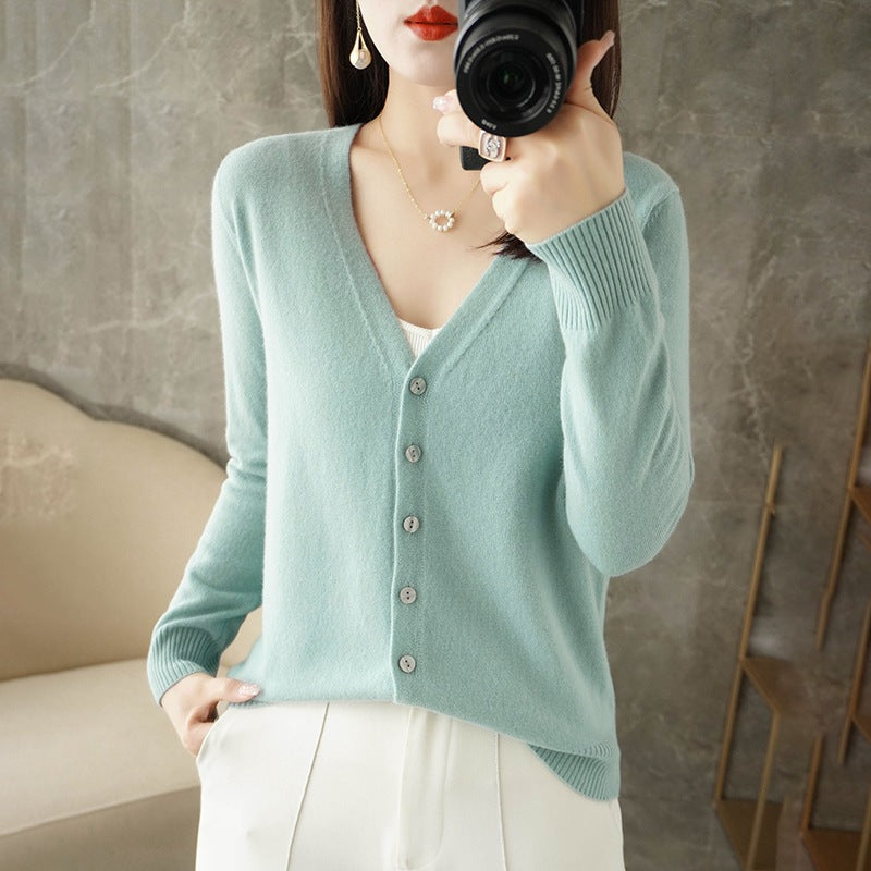 Image of Danielle | Women's Button-Down Long Sleeve Cardigan