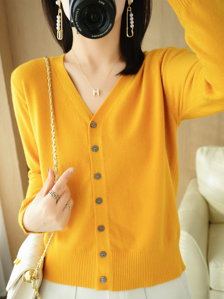 Image of Danielle | Women's Button-Down Long Sleeve Cardigan
