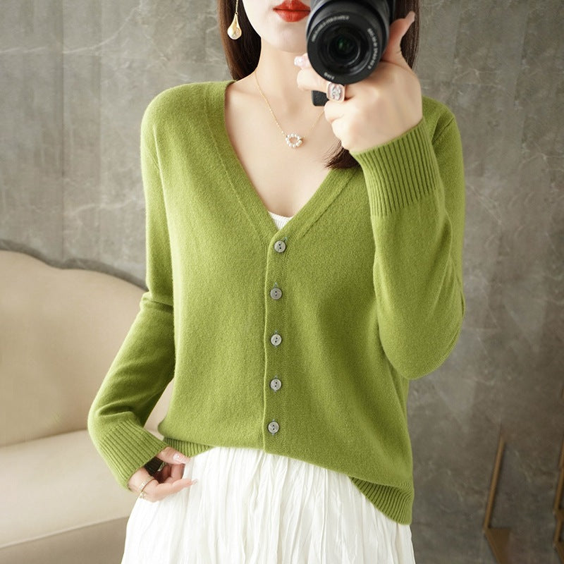 Image of Danielle | Women's Button-Down Long Sleeve Cardigan